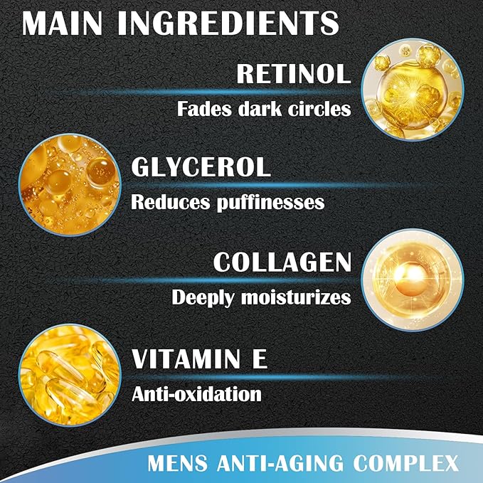 Firming Eye Cream,Hydrating Eye Serum for Dark Circles,Puffiness & Bags,Eye Tightener Firms Eye Area,Moisturizing Under Eye Cream Reduce Smooth Fine Lines