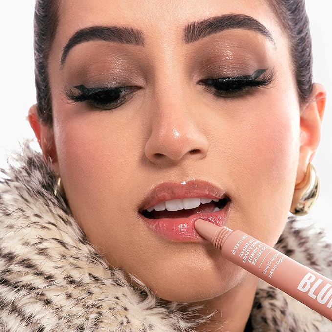 Blume Superbalm Duo - Tri-Peptide Vanilla Lip Balm (0.4 Fl Oz) + Tri-Peptide Toffee Soft Brown Tinted Lip Balm (0.4 Fl Oz) - Deep Hydration & Lip Plumping Set