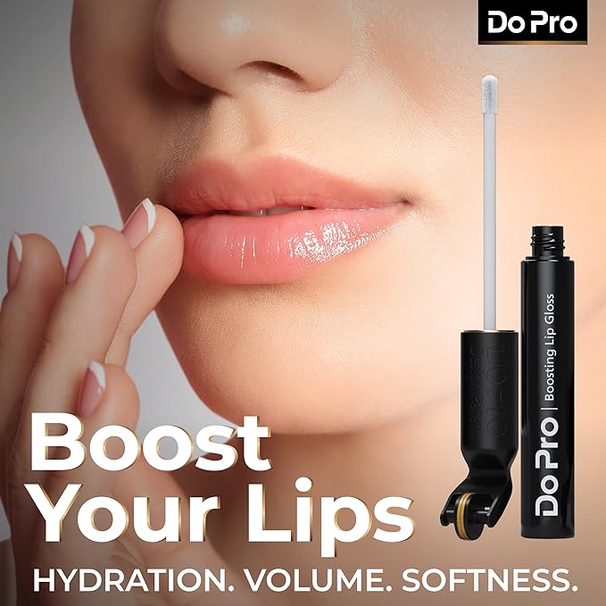 Intensive Lip Lift Stick Boost-In - Plumper Stick with Anti-Aging Stimulating Roller, Plumping Lip Stick with Hyaluronic Acid, Collagen, Vitamin C & E - Volumizing & Hydrating Lip Plumping Serum - 5ml