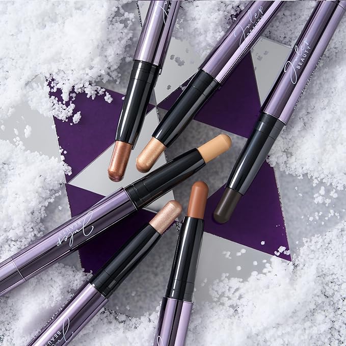 Julep Eyeshadow 101 Crème-to-Powder Eyeshadow Stick Palette-Style Creme-to-Powder 6 Piece Gift Set- Daylight