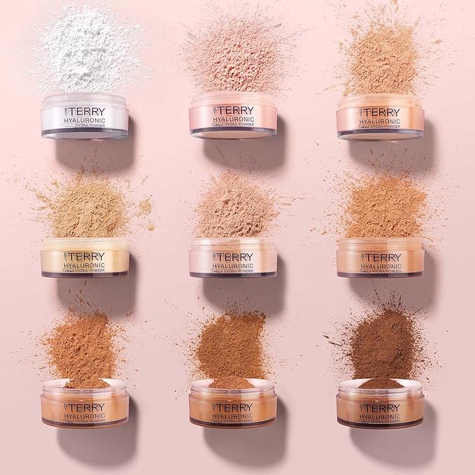 By Terry Hyaluronic Hydra-Powder | Colorless, Loose Face Setting Powder Infused with Hyaluronic Acid | 10g (0.35oz)