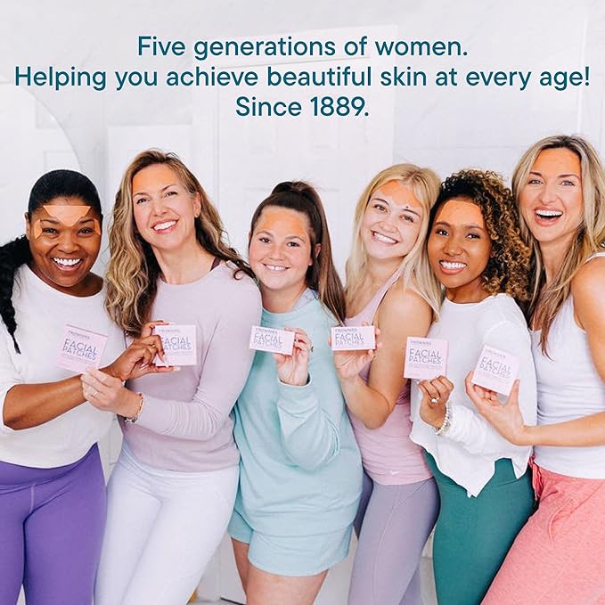 Forehead and Between the Eyes Facial Patches - Hypoallergenic Patches to Smooth & Soften Forehead Horizontal & Eleven Lines - For Overnight Use, 144 count