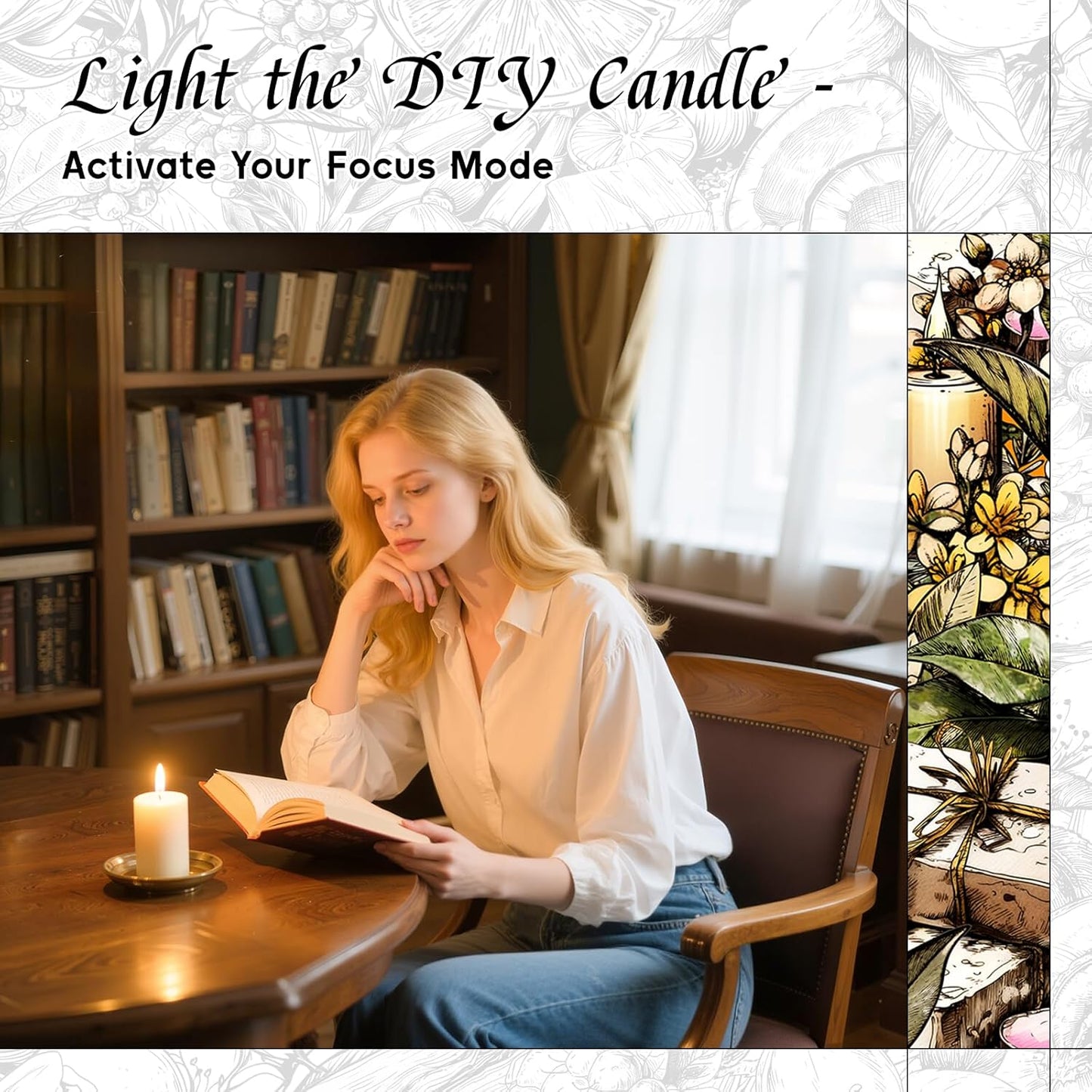 HIQILI Osmanthus Fragrance Oil, for Body Spray, Diffuser Use, Candle, Soap, and Women Perfume Making, Scented Essential Oil - 5.07 Fl Oz