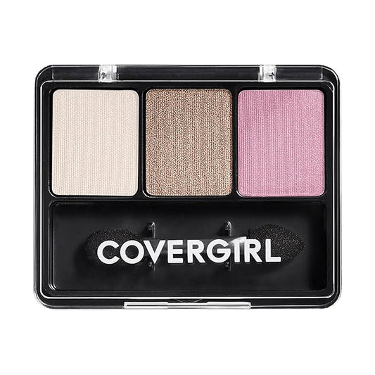 COVERGIRL - Eye Enhancers 3-Kit Eyeshadow, silky, sheer formula, double ended applicator, 100% Cruelty-free