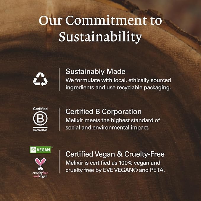 Melixir Vegan Lip Butter #12 Caramel(Tinted) (+11 more colors) 0.13oz, Bee Free, Petrolatum Free, Deep Nourishing Plant-Based Vegan Chapstick, Vegan Lip Balm for Dry, Cracked and Chapped Lips