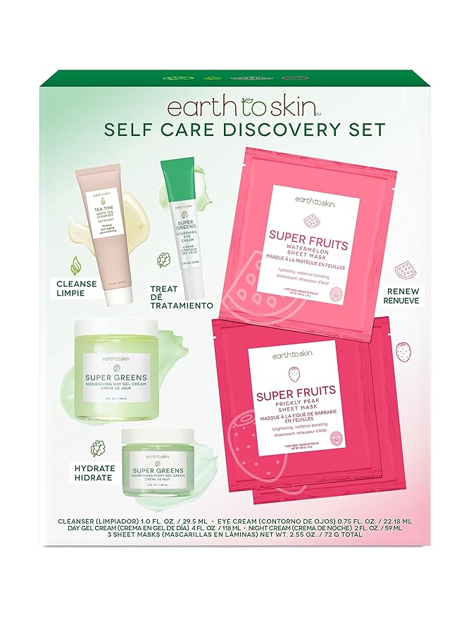 Earth To Skin Self Care Discovery Set