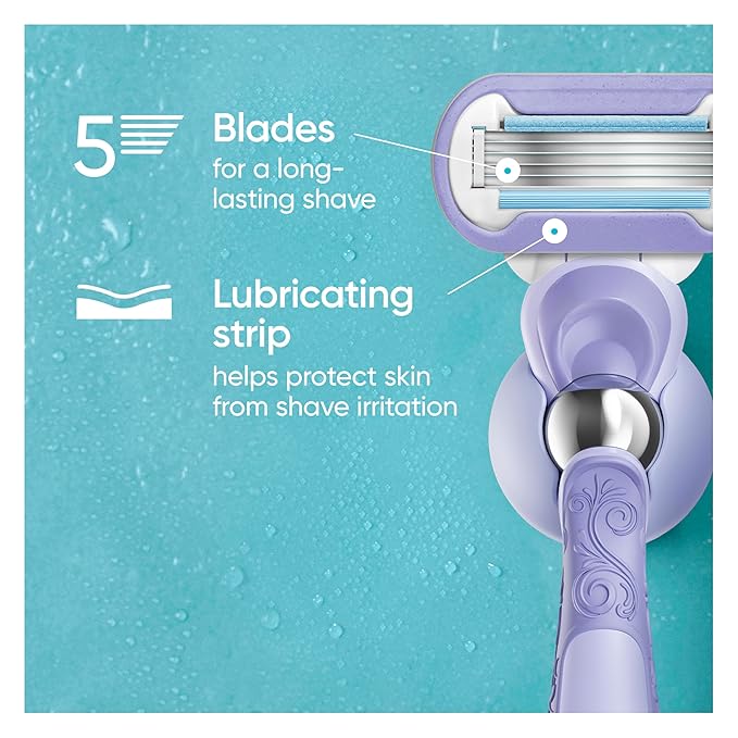 Gillette Venus Extra Smooth Swirl Women's Razor Blade Refills - 4 Count