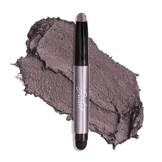 Julep Eyeshadow 101 Cream-to-Powder Waterproof Shadow Stick – Smoky Amethyst Shimmer – Long-Lasting, Crease-Proof, Rich Purple Shimmer Cream Eyeshadow with Built-in Smudger