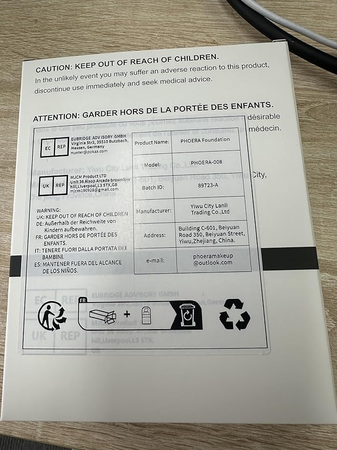 2 Pack PHOERA Foundation Sand 105 and Face Primer, Liquid Full Coverage Foundation Set, Foundation Brush Powder Brush,5 Makeup Sponge, 24HR Matte Oil Control Concealer (2pcs 105 Sand)