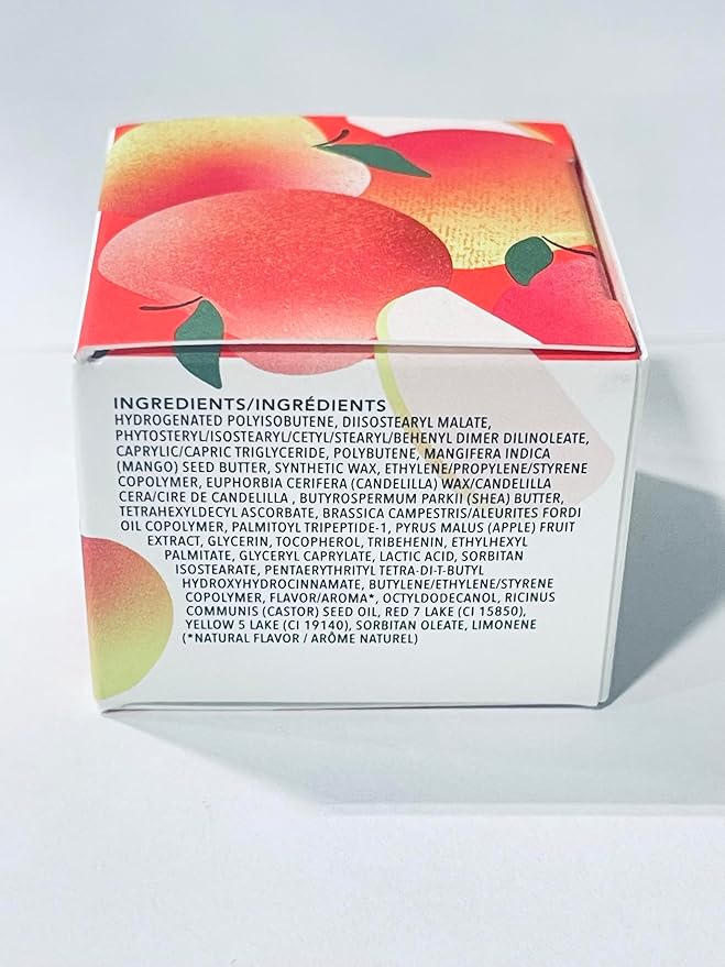 Farmacy Peptide Lip Balm - Lip Smoothie Hydrating Lip Balm with Vitamin C to Visibly Plump + Smooth Lip Lines - Nourishing Lip Treatment with a High-Gloss Finish - Apple (10g)