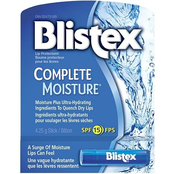 Blistex Complete Moisture, .15-Ounce Tubes (Pack of 3)