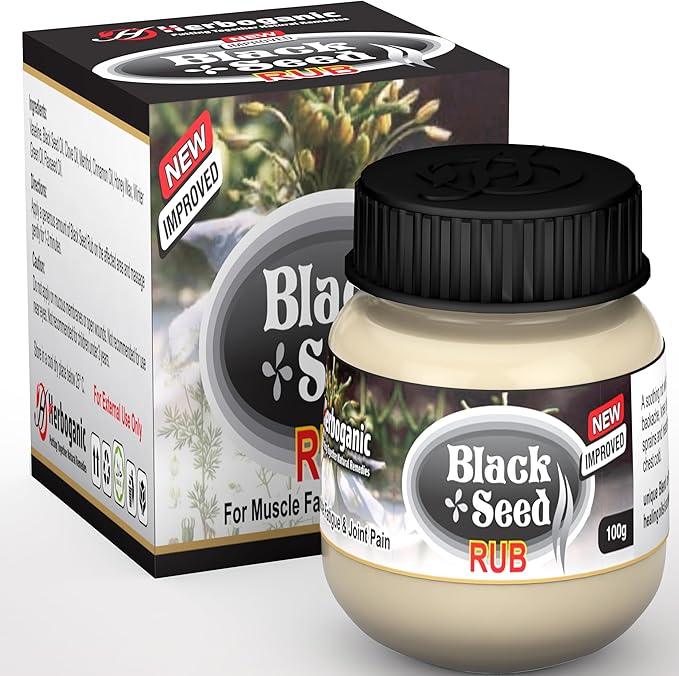 Black Seed Rub | Infused with Soothing Properties | Crafted to Provide Comfort to Joints, Muscles, Shoulders and Beyond | 3.5 oz.…