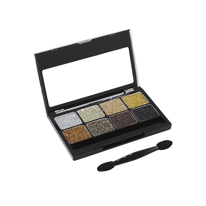 BYS Glitter Gel Makeup Palette 8 shades - Razzle Dazzle