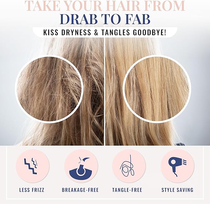 Blissy Silk Pillowcase - 100% Pure Mulberry Silk - 22 Momme 6A High-Grade Fibers - Silk Pillow Cover for Hair & Skin - Regular, Queen & King (White Striped, Standard)