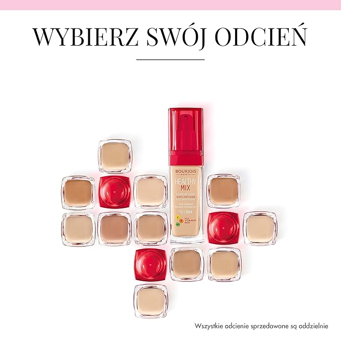 Bourjois Healthy Mix Foundation for Women, 54 Beige, 1 Ounce