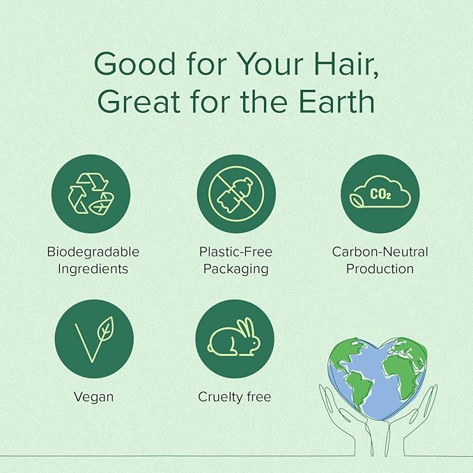 Maka Nature Low-Carbon Shampoo Bar | Korean K-Beauty Haircare with Natural Ingredients for Scalp & Hair Types | Vegan, Eco-Friendly, pH balanced, 3.35oz (Cooling)