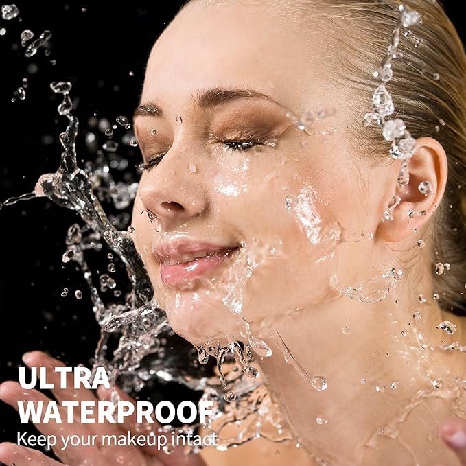 FV Waterproof Foundation, Lightweight & Medium Coverage Foundation with Matte Finish, Oil Control Long Lasting Liquid Foundation Makeup for Oily Normal Skin (Natural Beige)