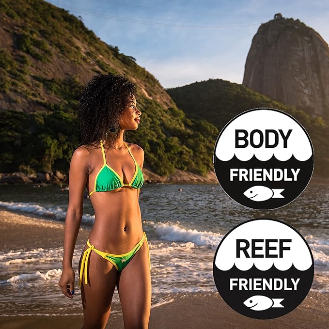 All Good Baby & Kids Mineral Sunscreen Butter Stick for Face, Nose, Ears - UVA/UVB Broad Spectrum SPF 50, Coral Reef Friendly, Water Resistant, Zinc Oxide, Coconut Oil, Vitamin E (2.75 oz)(3-Pack)