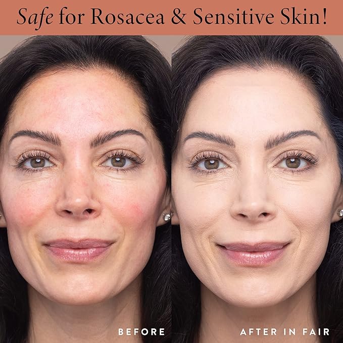 LAURA GELLER NEW YORK Double Take Liquid Foundation | Medium to Full Coverage, Natural Matte Finish, Porcelain