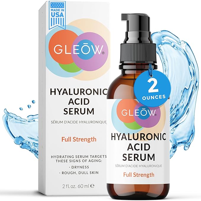 New 2024 Pure Hyaluronic Acid Serum for Face - Hydrating Serum for Women - Hyaluronic Acid Pure Face Serum for Women - Face Serum for Dry Skin with Dark Spots 2oz