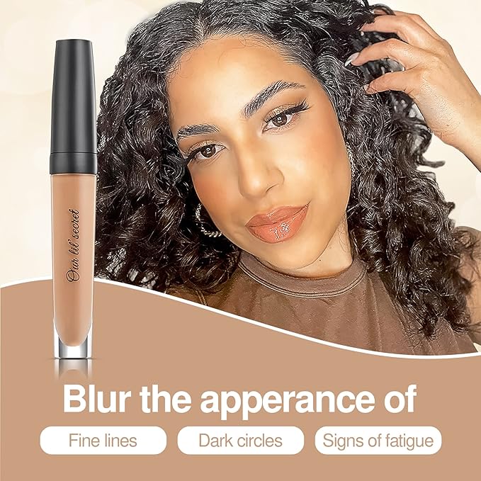 Frankie Rose Cosmetics Our Lil’ Secret Concealer – Sweat-Proof & Matte Under Eye Concealer, Long Lasting Concealer Full Coverage For Fine Lines, Dark Circles & Hide Imperfections - Neutral