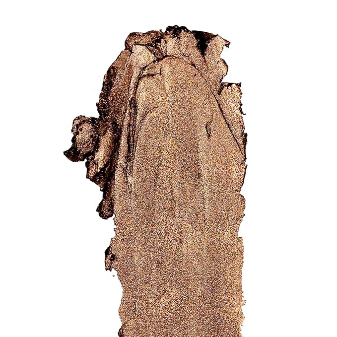 Palladio Waterproof Eyeshadow Stick with Blending Sponge, Long Lasting & Effortless Application, Smudge Free & Crease Proof Formula, Matte & Shimmer Shades, Buildable Eye Shadow (Bronze Shimmer)