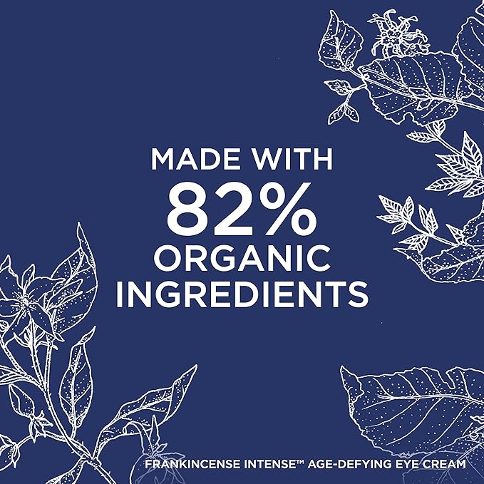 Neal's Yard Frankincense Intense Age Defying Eye Cream with Green Tea & Plant-Based Peptides, Smoothes Fine Lines & Wrinkles, Cruelty-Free,15g