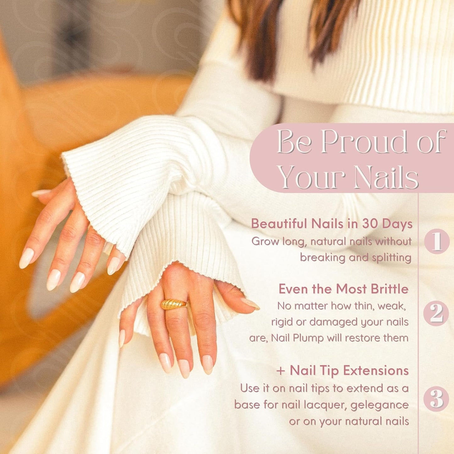 Tammy Taylor Nail Plump Nail Hardener | Extra Strength Healthy Natural Nail Strengthener Polish for Thin Nails and Split Nail Growth Oil Treatment | Helps Repair Damaged Nailbeds and Nail Biting | Kit