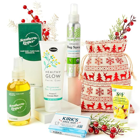 Great Outdoors Skin Care & Beauty Set - Vegan Ideal Gift for Women - Great Camping Essentials And Outdoor Beauty and Skincare Kit - Adventure-Ready Self-Care Ideal For Nature Lover's