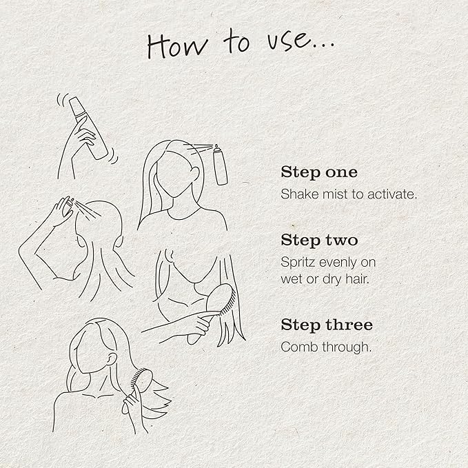 Tweak’d by Nature - Restore Revitalizing Hair Treatment Mist, Strengthens and Protects Hair for Soft Feel and Healthy Shine, Cruelty Free (6 ounces)