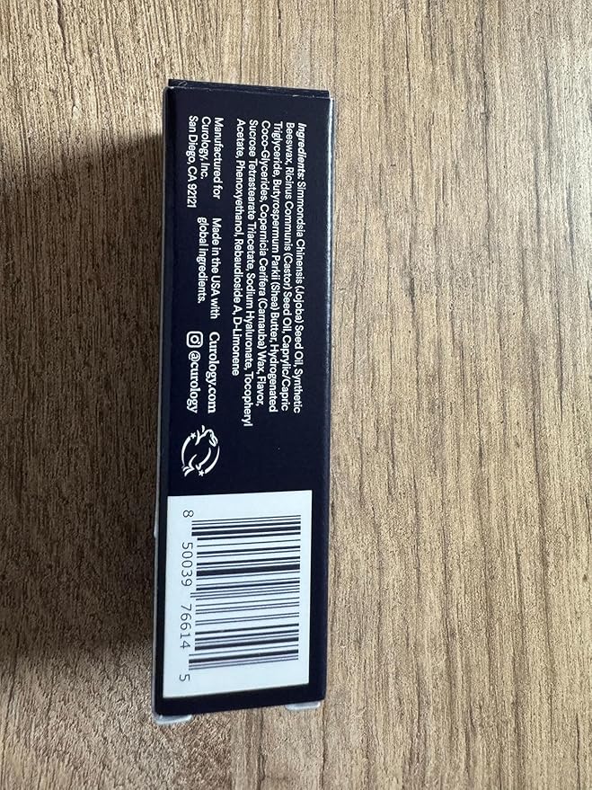 Curology Lip Balm, Nourishing Hydration for Dry Chapped Lips, Shea Butter Softens and Smooths, Subtle Mint