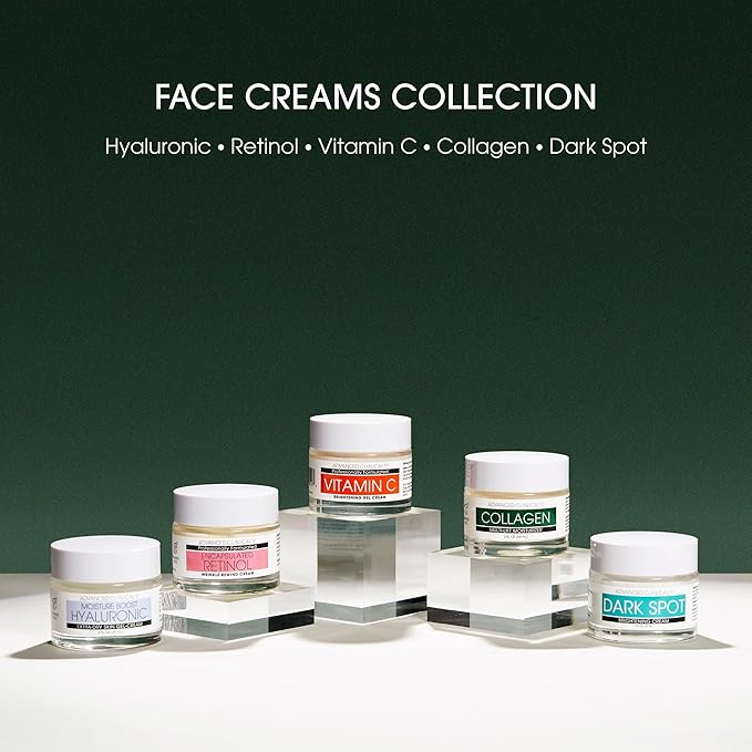 Advanced Clinicals Hyaluronic Acid Moisturizer Gel Face Cream W/Vitamin E + B5 | Hydrating & Vitamin C Face Lotion Hydrates Dry Skin & Improve Look Of Wrinkles & Fine Lines, 2 Fl Oz