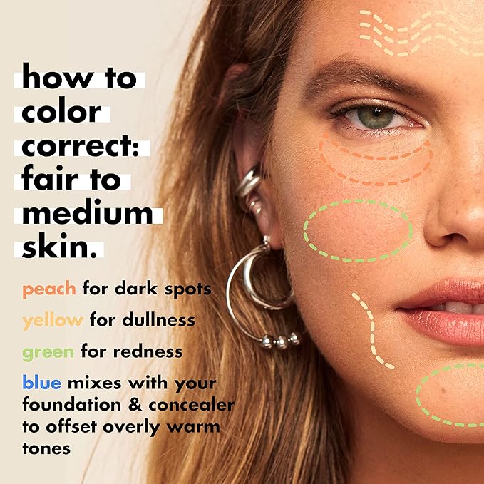 e.l.f. Camo Color Corrector, Hydrating & Long-Lasting Color Corrector For Camouflaging Discoloration, Dullness & Redness, Vegan & Cruelty-Free, Orange