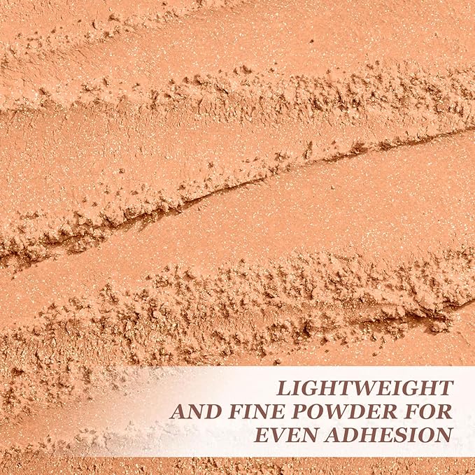 Boobeen Setting Powder, Lightweight Oil Control Loose Setting Powder, Full Coverage Finishing Powder For a Matte Flawless Look, Pressed Face Powder Makeup to Reduce Shine, Long Lasting