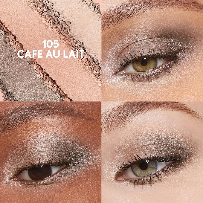 COVERGIRL - Eye Enhancers 3-Kit Eyeshadow, silky, sheer formula, double ended applicator, 100% Cruelty-free